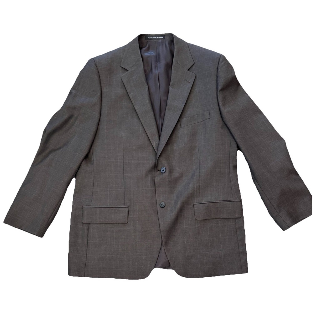 S. Cohen Montreal Performance 100% Wool Earl Blazer Mens 44 Regular‎ Sport Coat